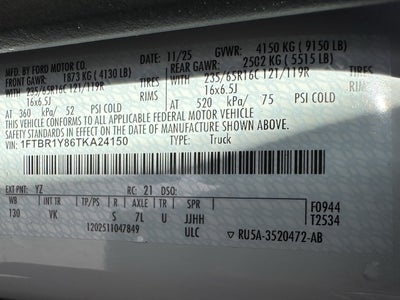 2026 Ford Transit LR Cargo Van XL