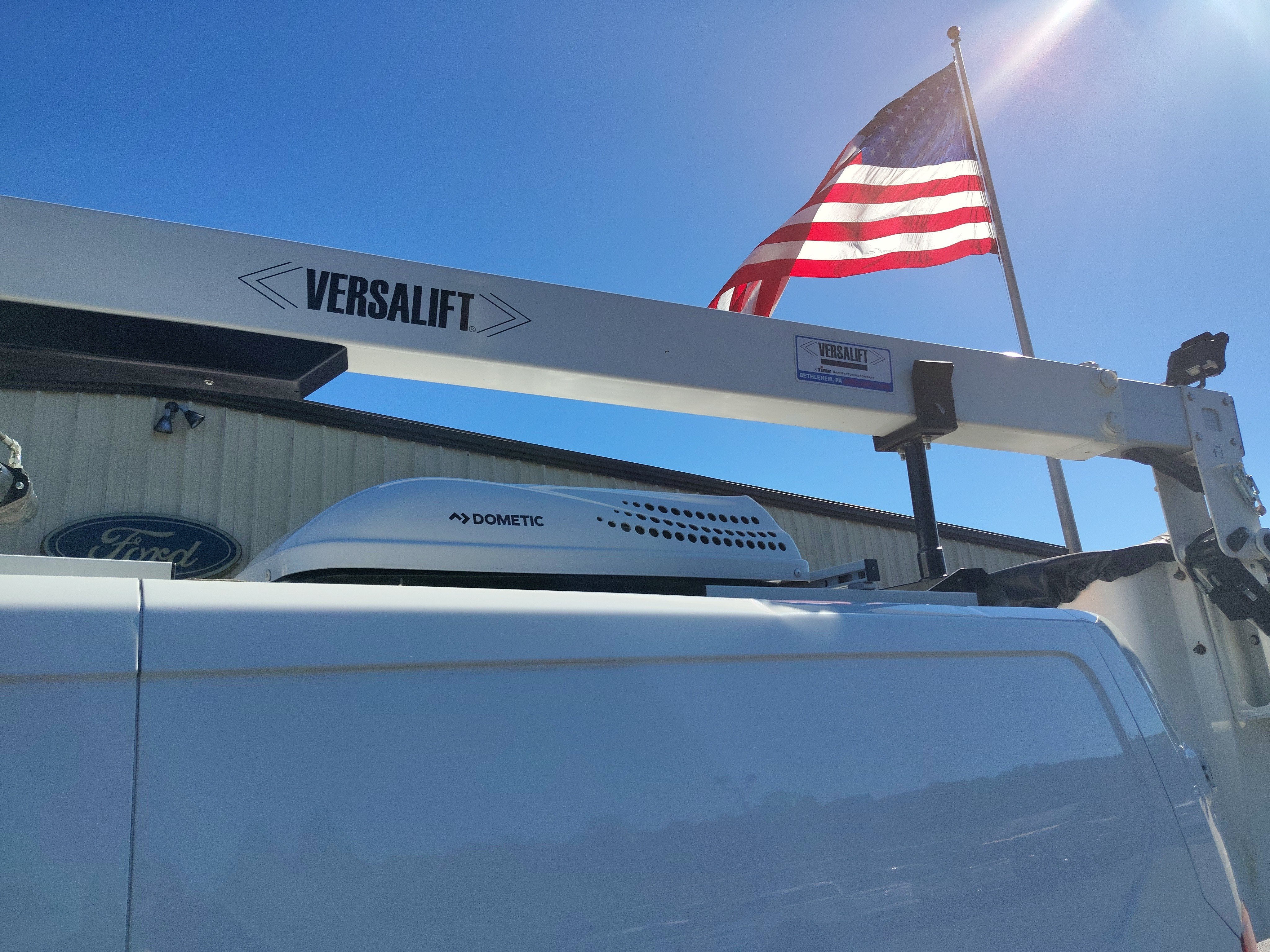 2023 Ford Transit LR Cargo Van XL Bucket Truck