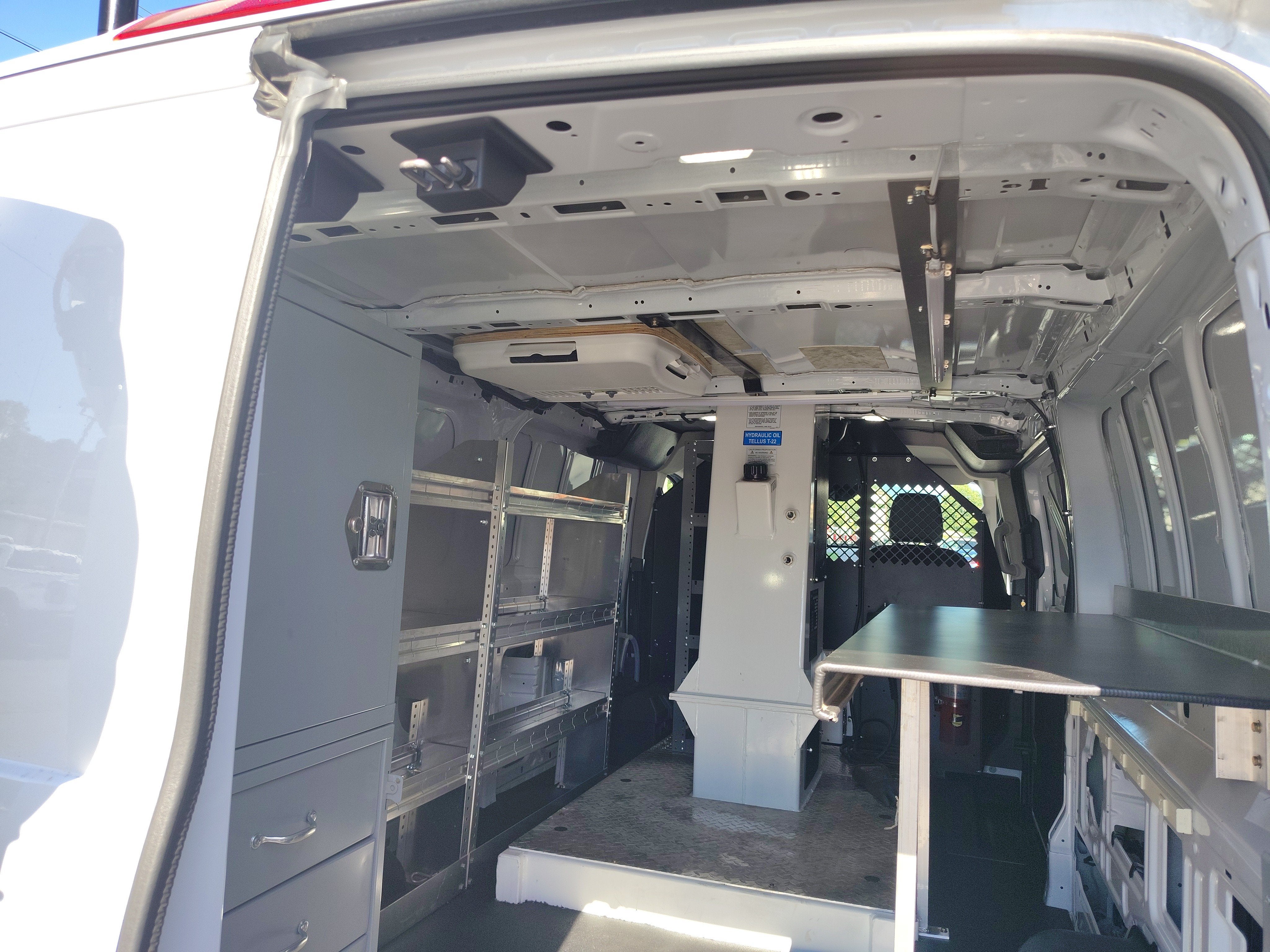 2023 Ford Transit LR Cargo Van XL Bucket Truck