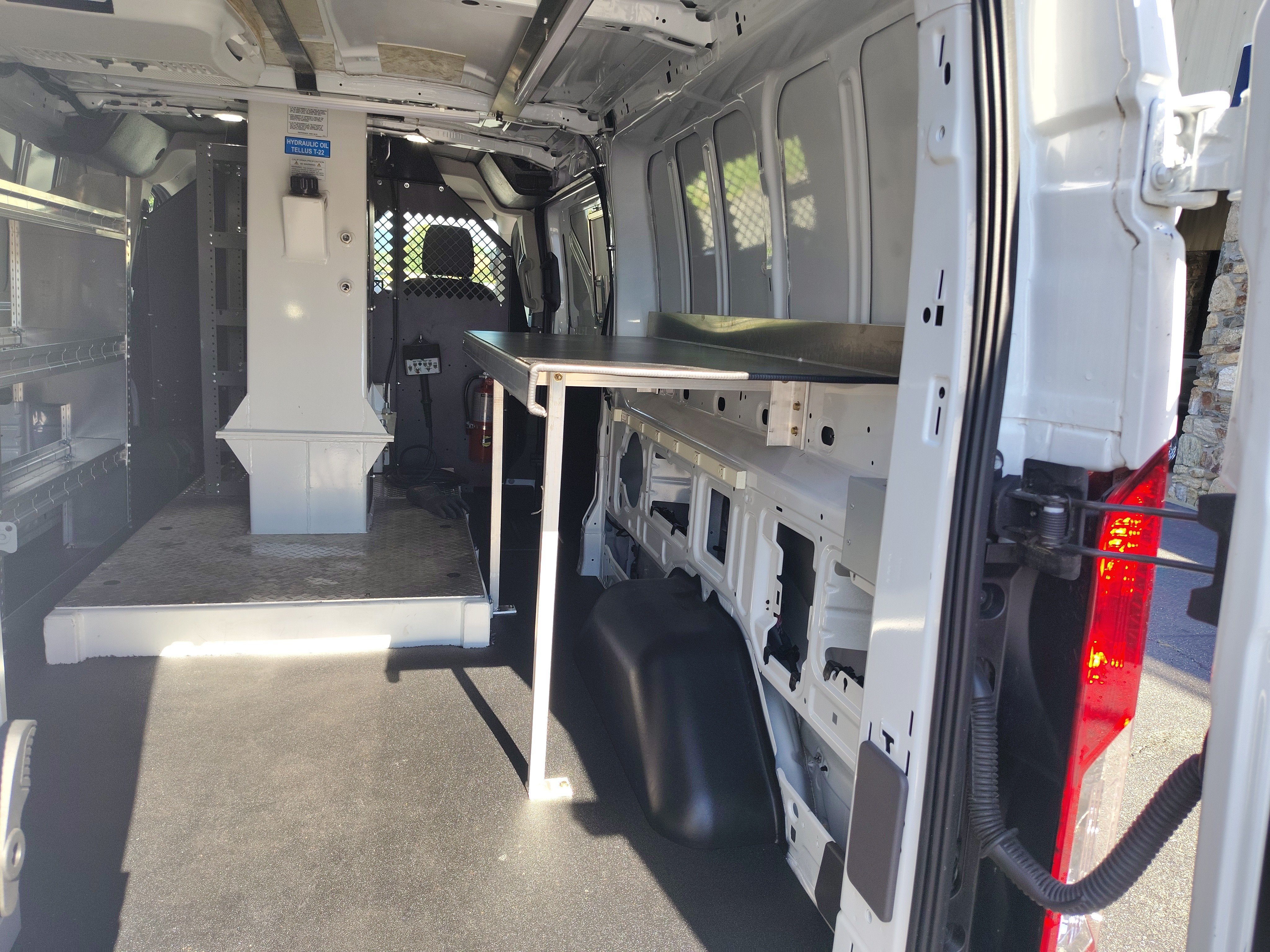 2023 Ford Transit LR Cargo Van XL Bucket Truck