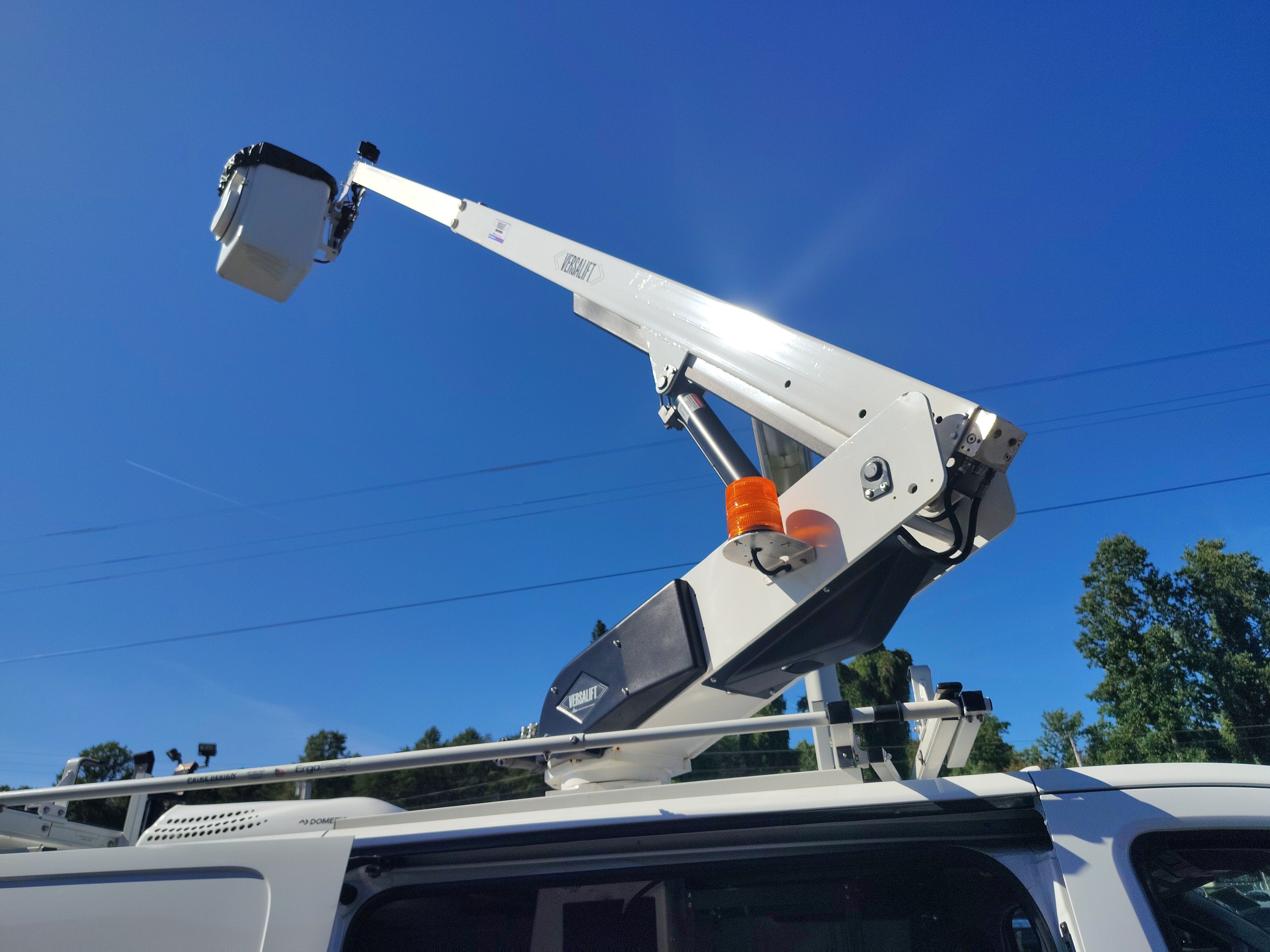 2023 Ford Transit LR Cargo Van XL Bucket Truck
