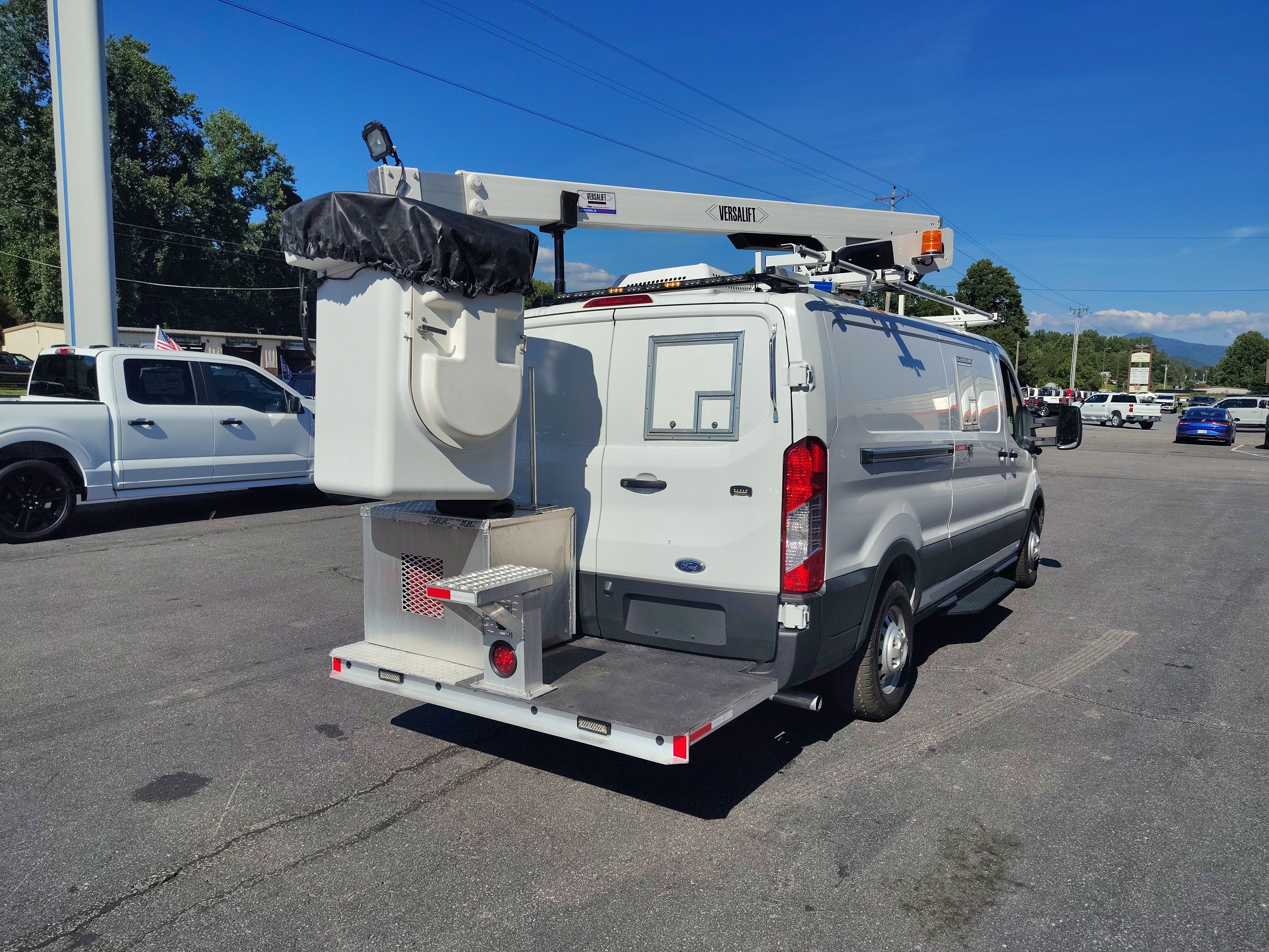 2023 Ford Transit LR Cargo Van XL Bucket Truck