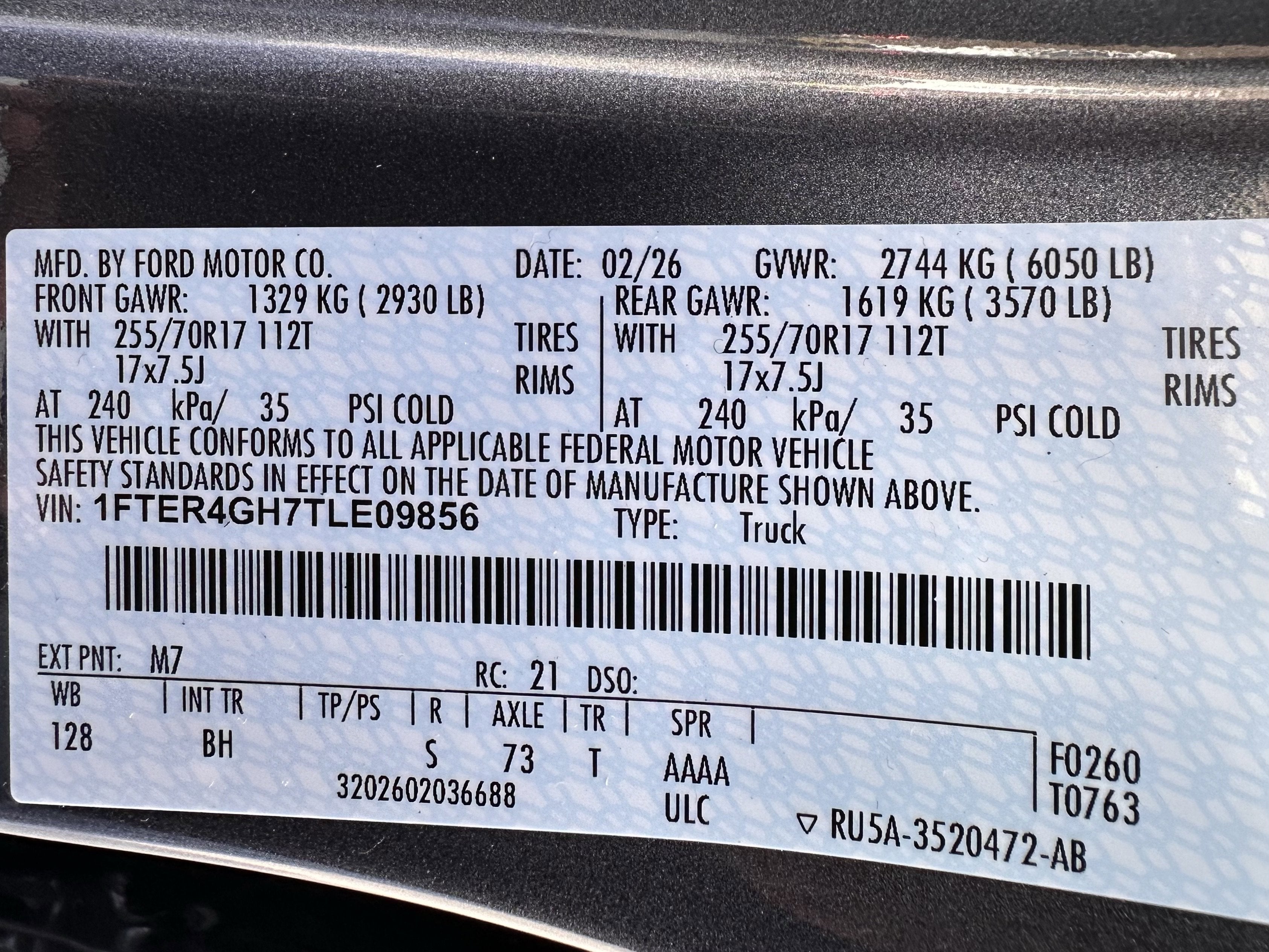 2026 Ford Ranger XLT