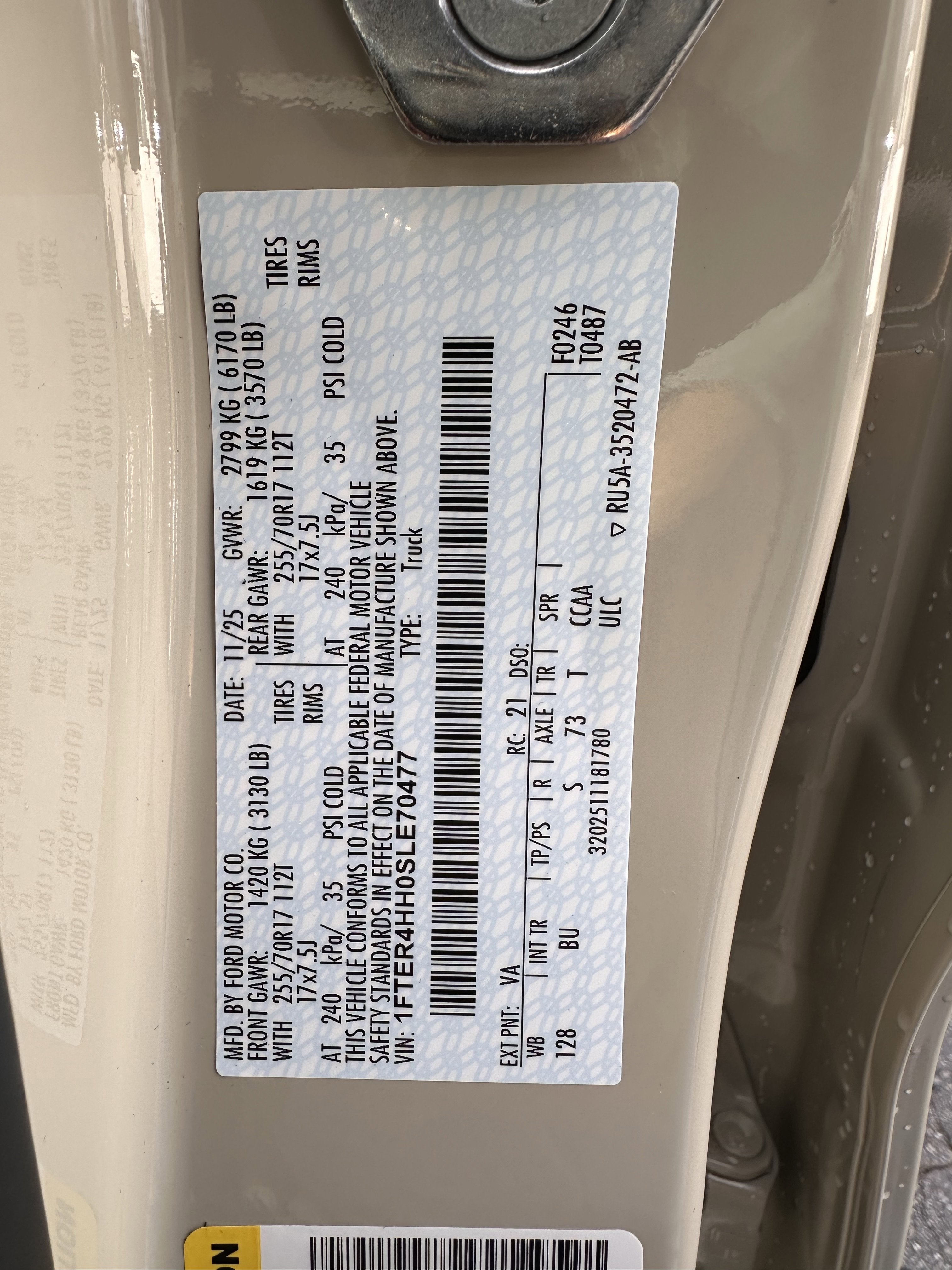 2025 Ford Ranger XLT