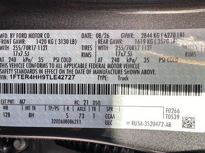 2026 Ford Ranger XLT