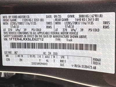 2025 Ford Ranger Raptor