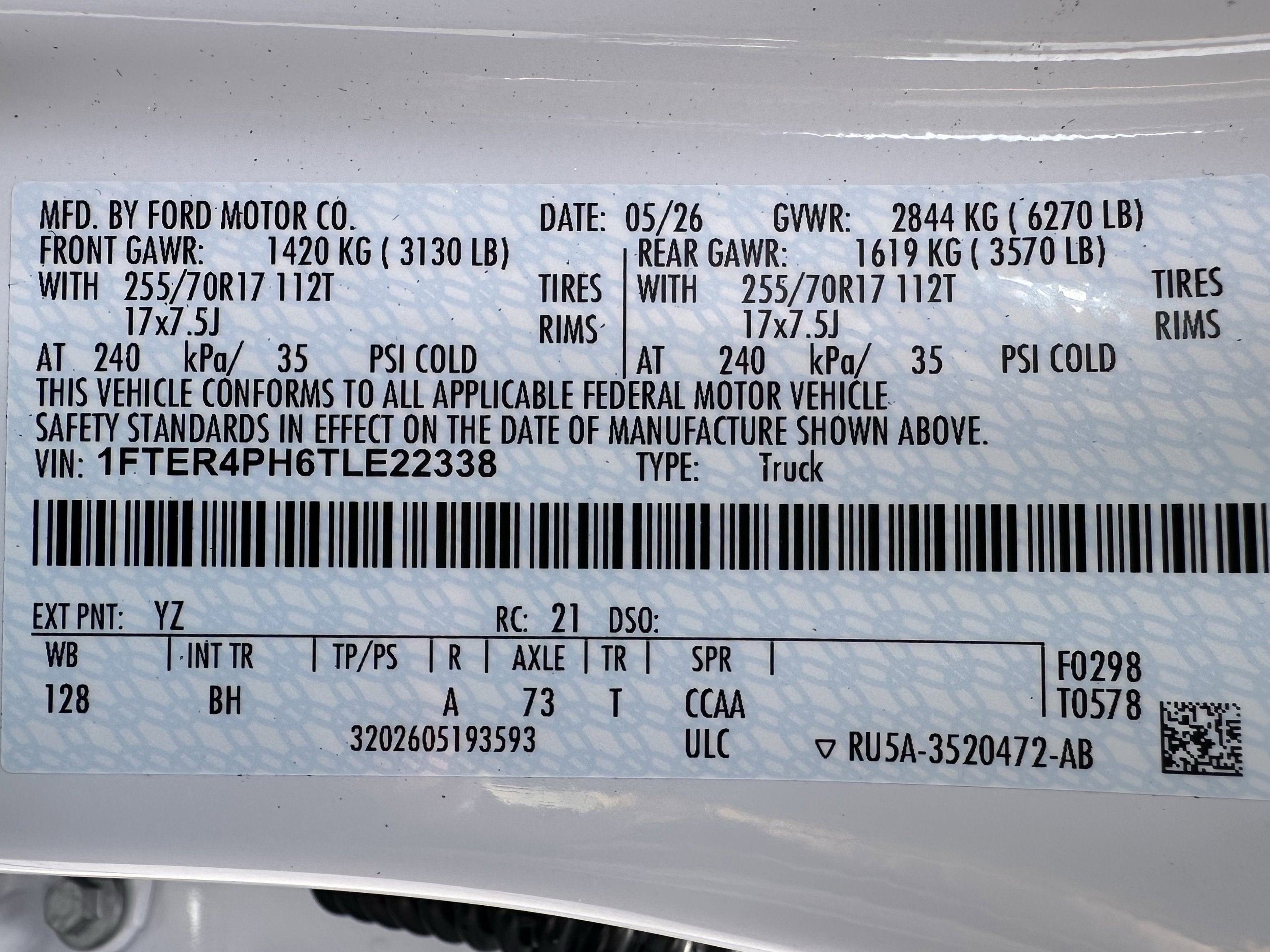 2026 Ford Ranger STX