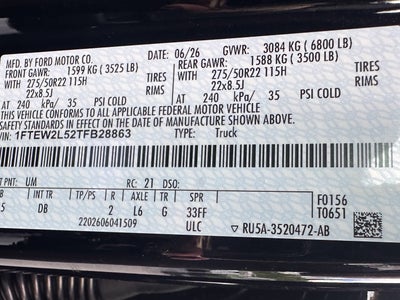 2026 Ford F-150 Lobo Supercharged