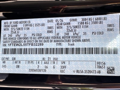 2026 Ford F-150 Lobo