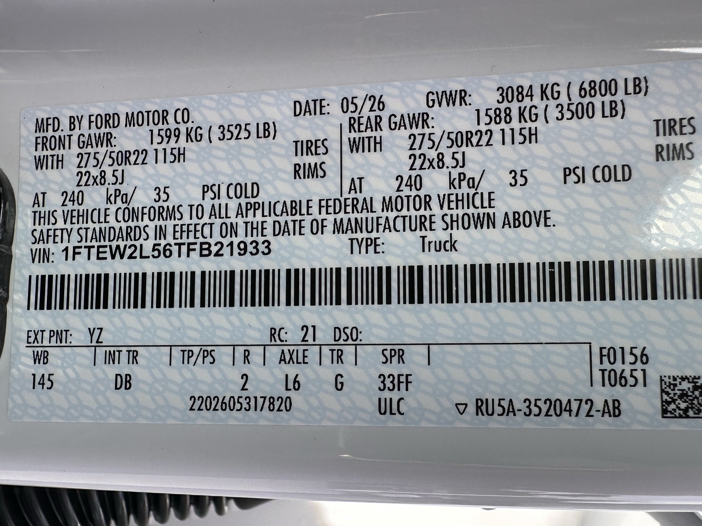 2026 Ford F-150 Lobo