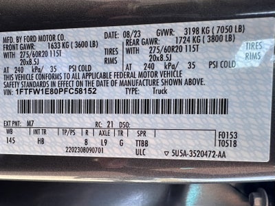 2023 Ford F-150 LARIAT