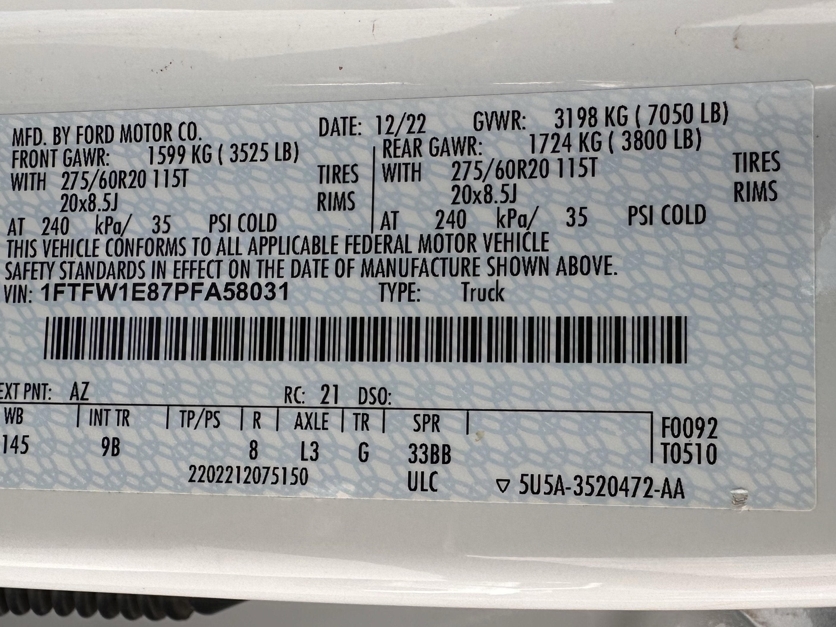 2023 Ford F-150 Platinum