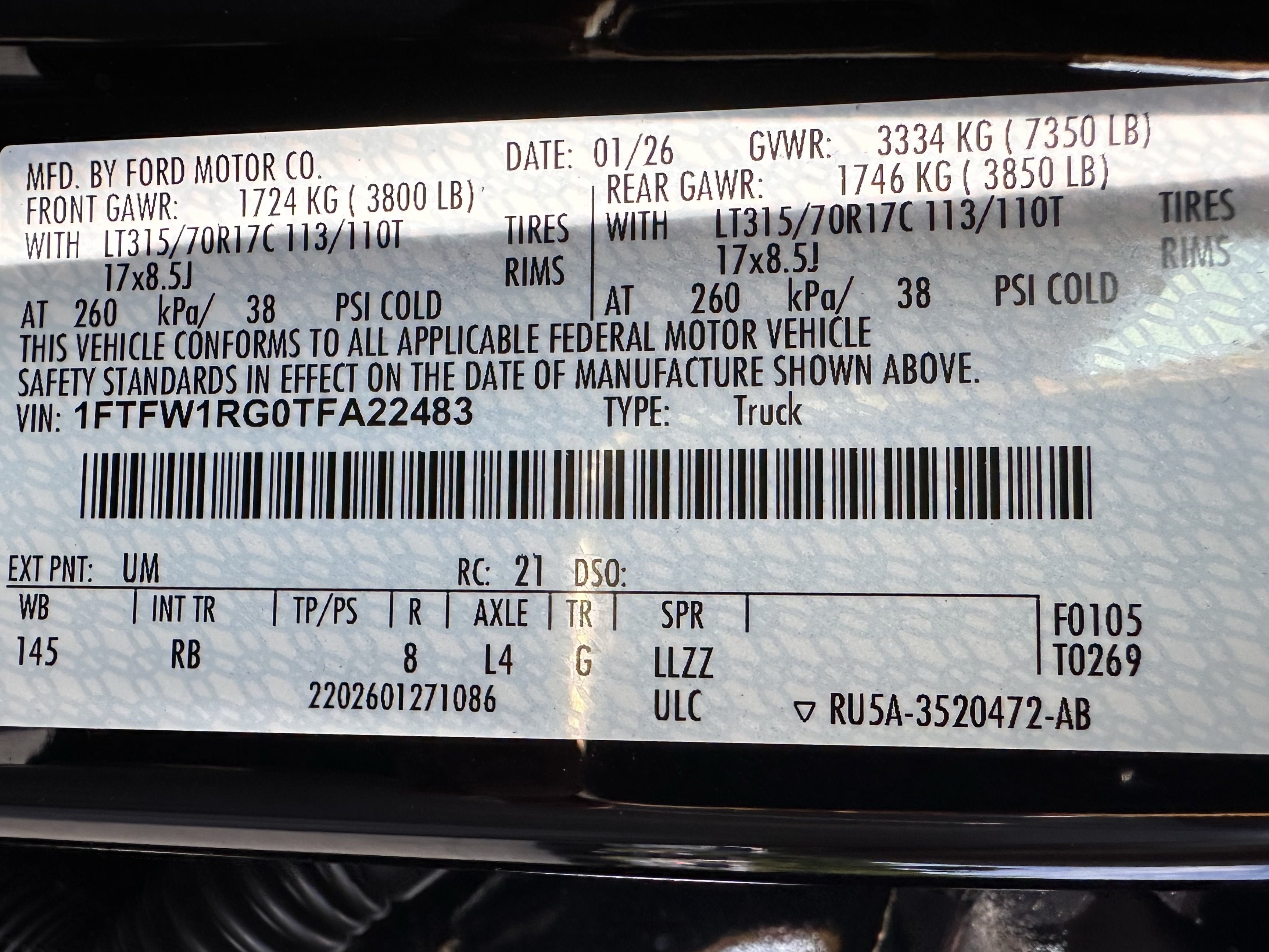 2026 Ford F-150 Raptor