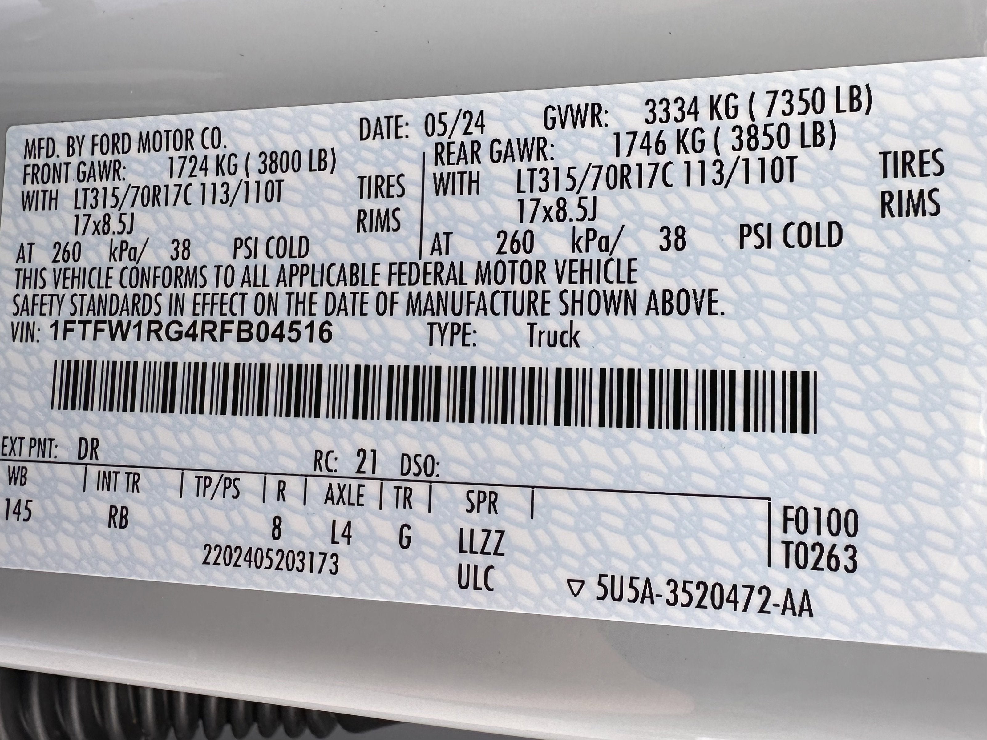 2024 Ford F-150 Raptor