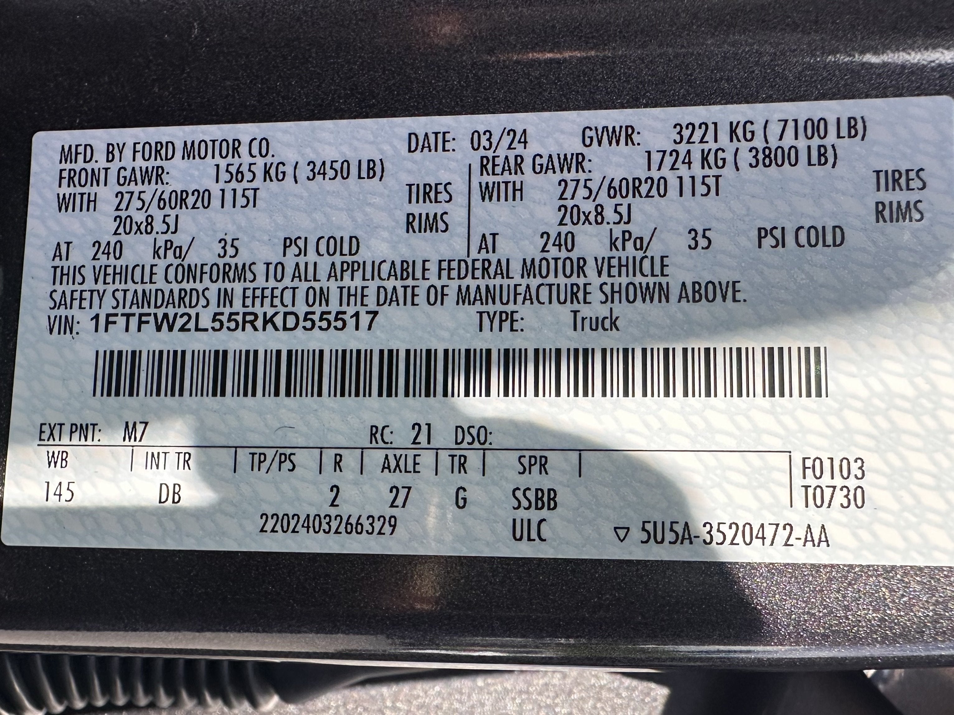 2024 Ford F-150 STX