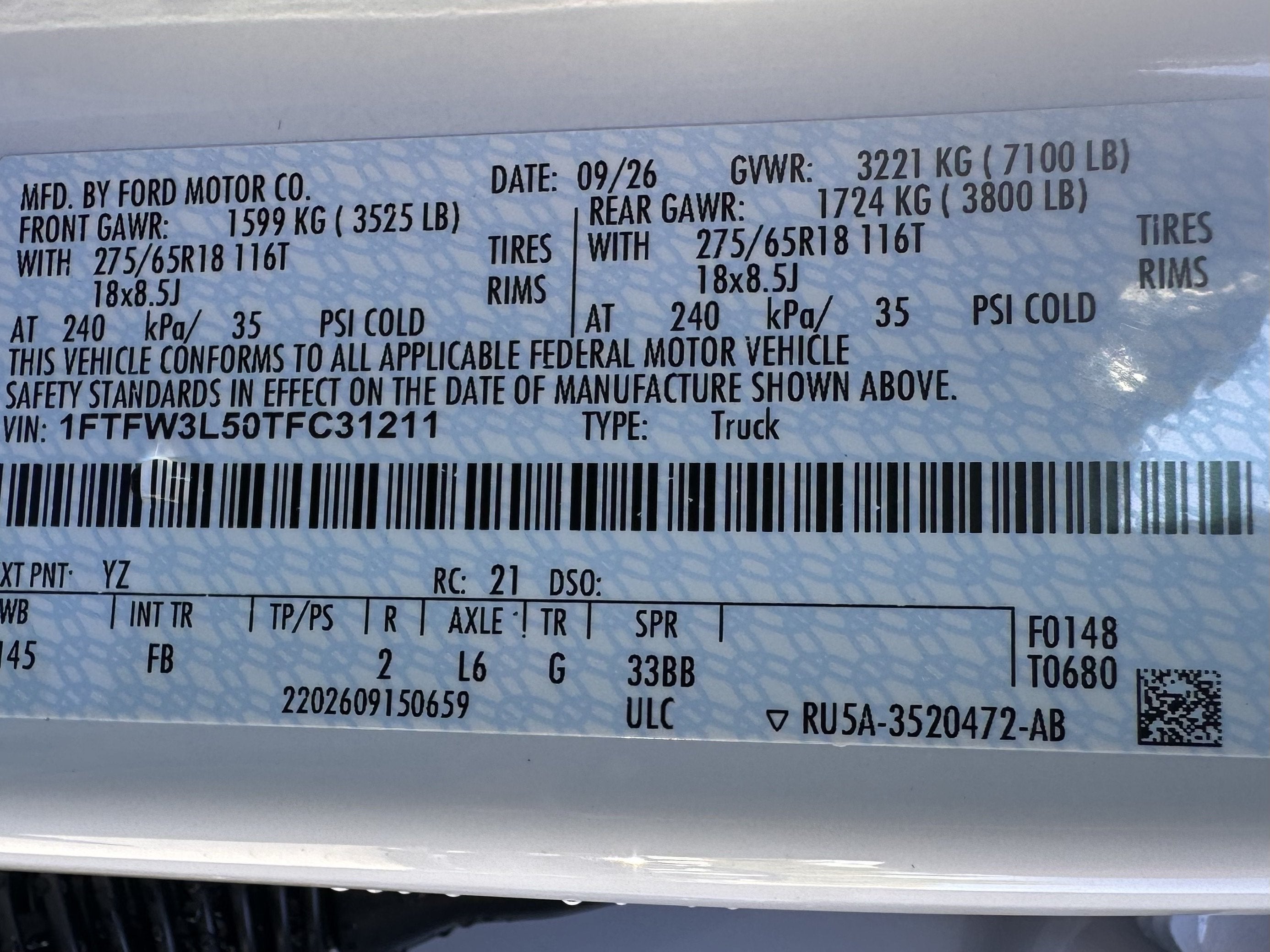 2026 Ford F-150 XLT