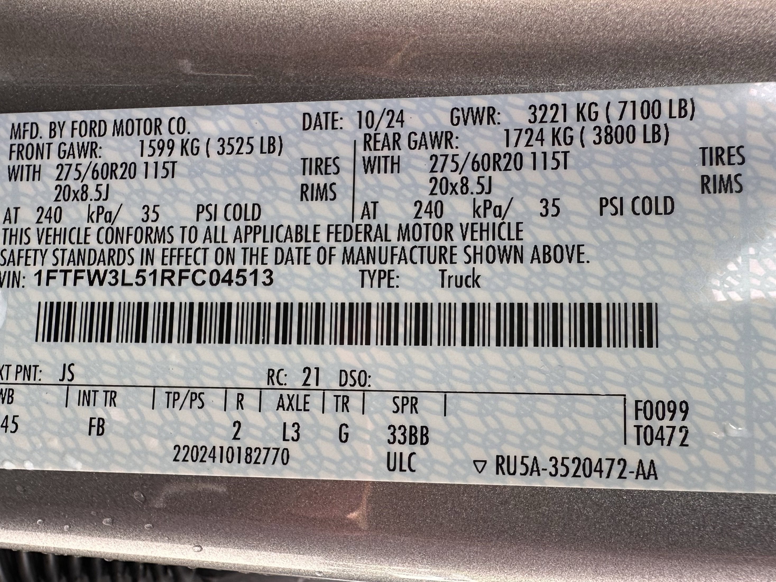 2024 Ford F-150 XLT