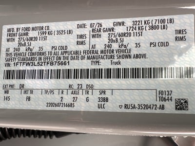 2026 Ford F-150 XLT