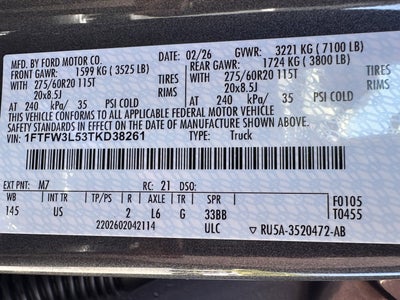 2026 Ford F-150 XLT