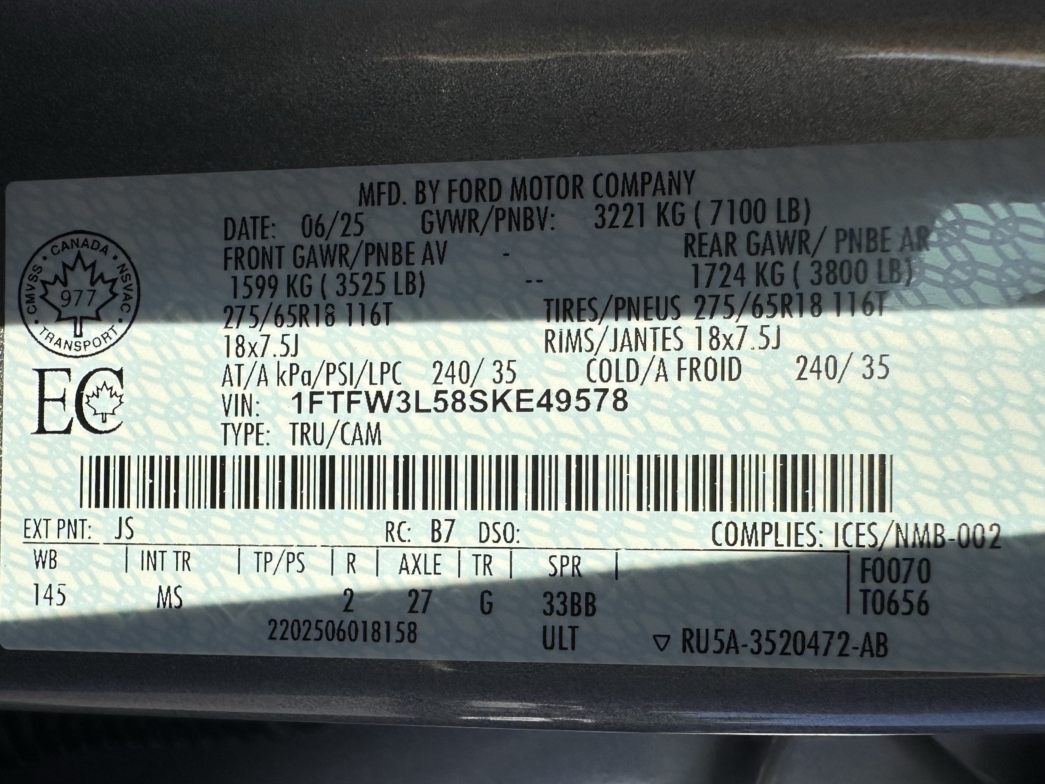 2025 Ford F-150 XLT
