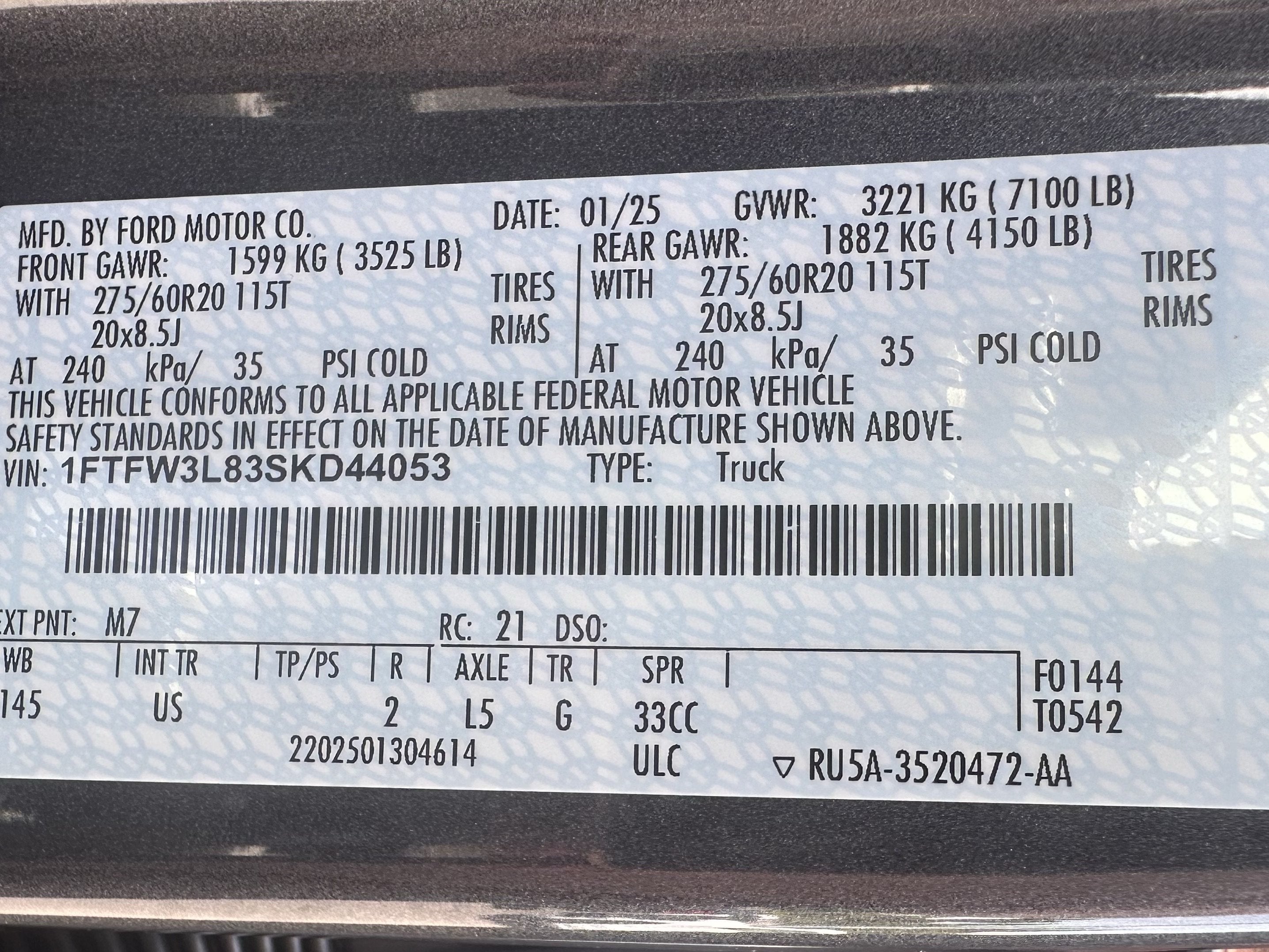 2025 Ford F-150 XLT