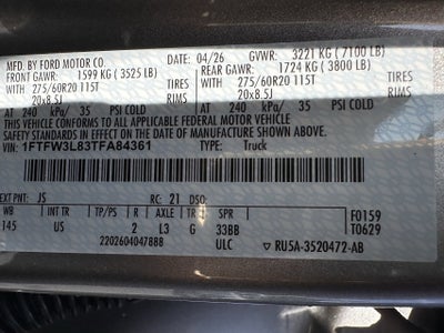 2026 Ford F-150 XLT