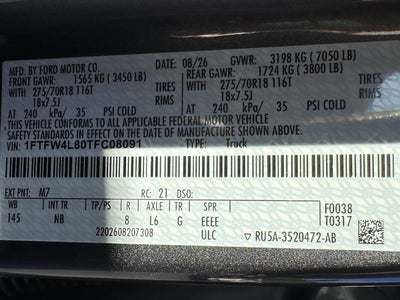 2026 Ford F-150 Tremor