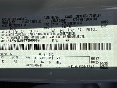 2026 Ford F-150 Tremor