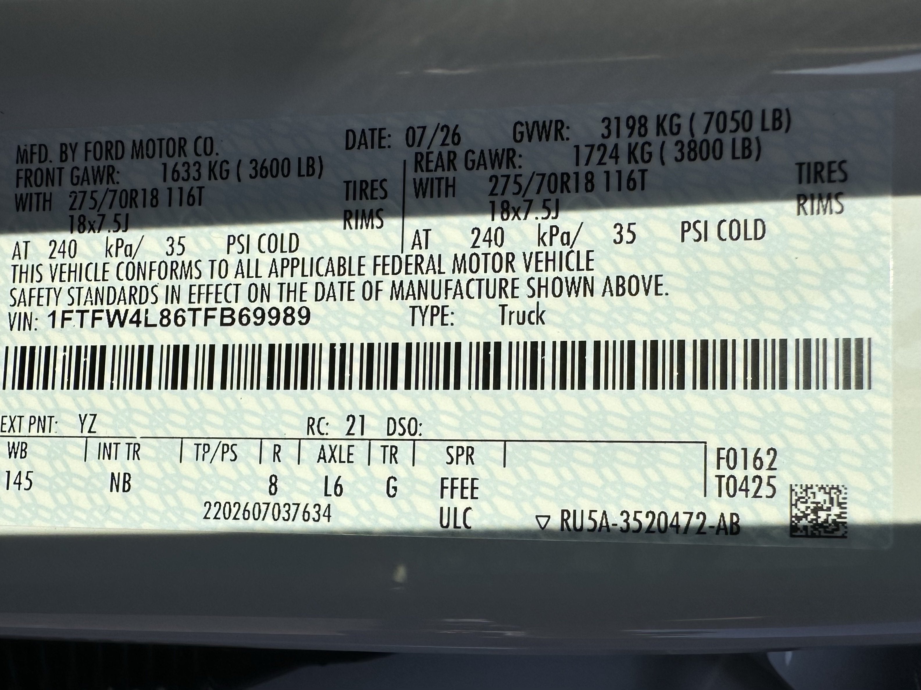 2026 Ford F-150 Tremor