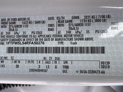 2024 Ford F-150 LARIAT