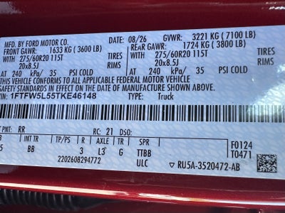 2026 Ford F-150 LARIAT