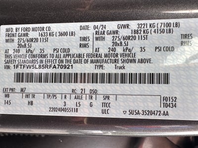 2024 Ford F-150 LARIAT