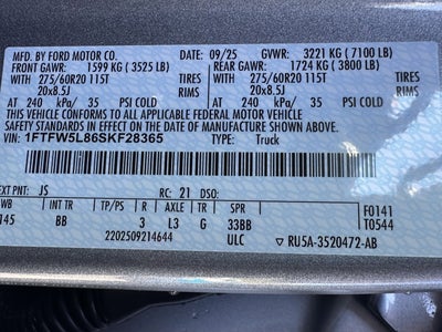 2025 Ford F-150 LARIAT