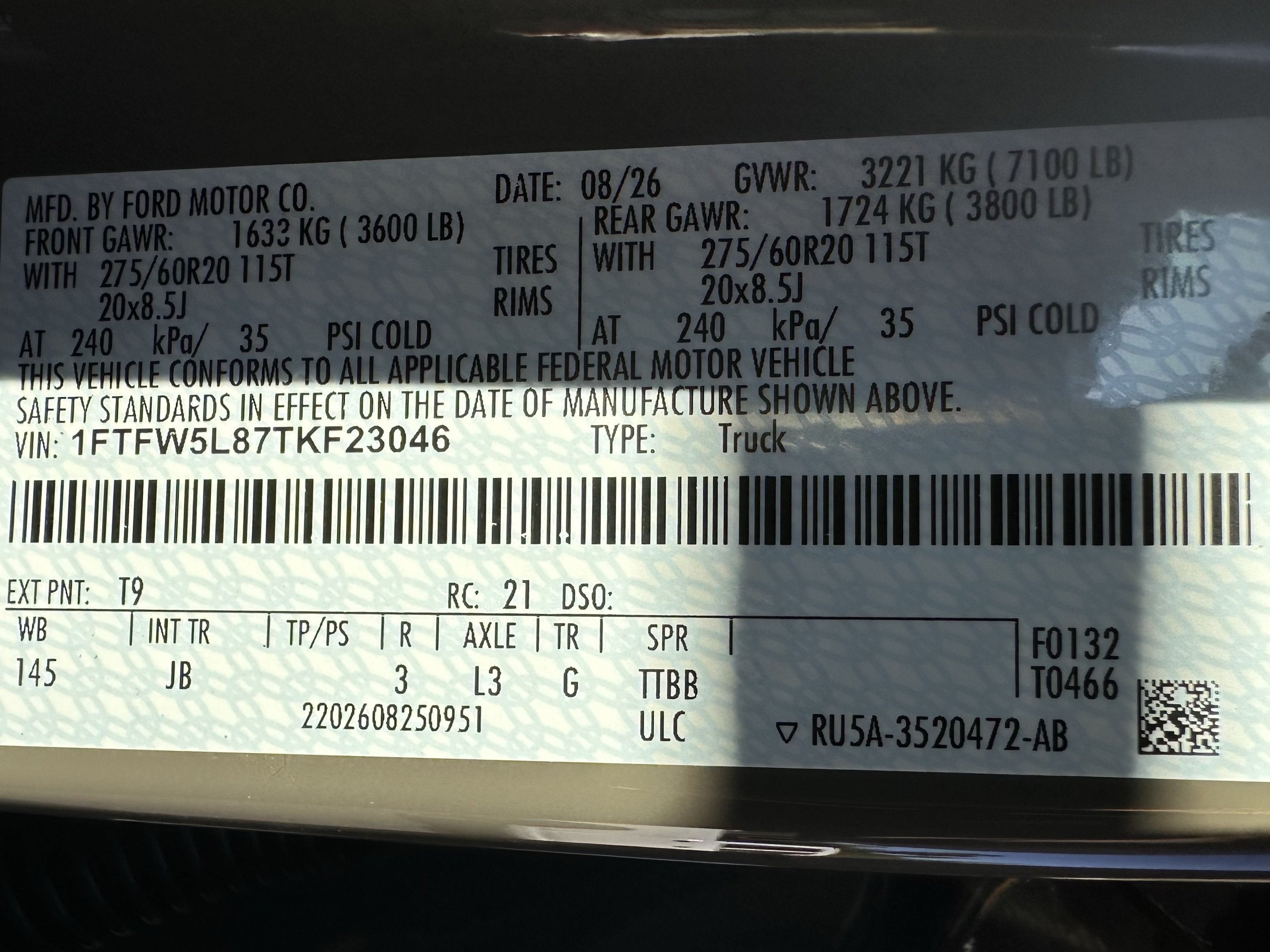 2026 Ford F-150 LARIAT