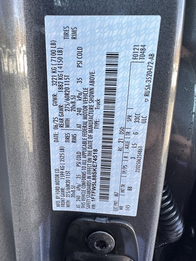 2025 Ford F-150 LARIAT