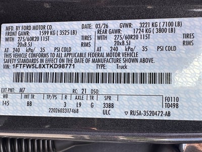 2026 Ford F-150 LARIAT