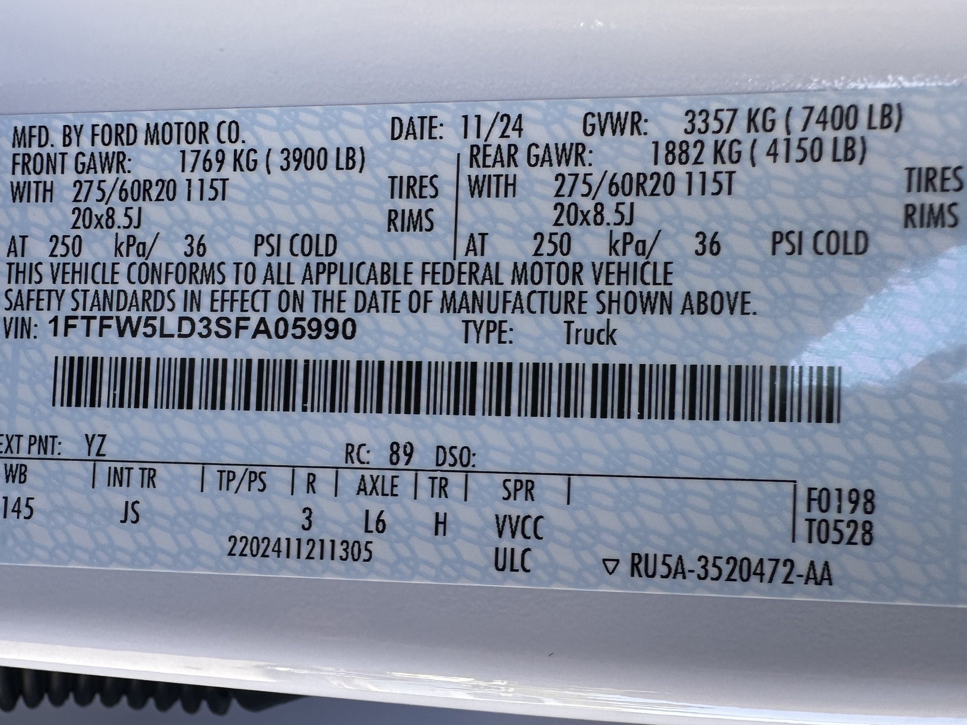 2025 Ford F-150 LARIAT Powerboost