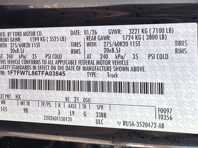 2026 Ford F-150 Platinum