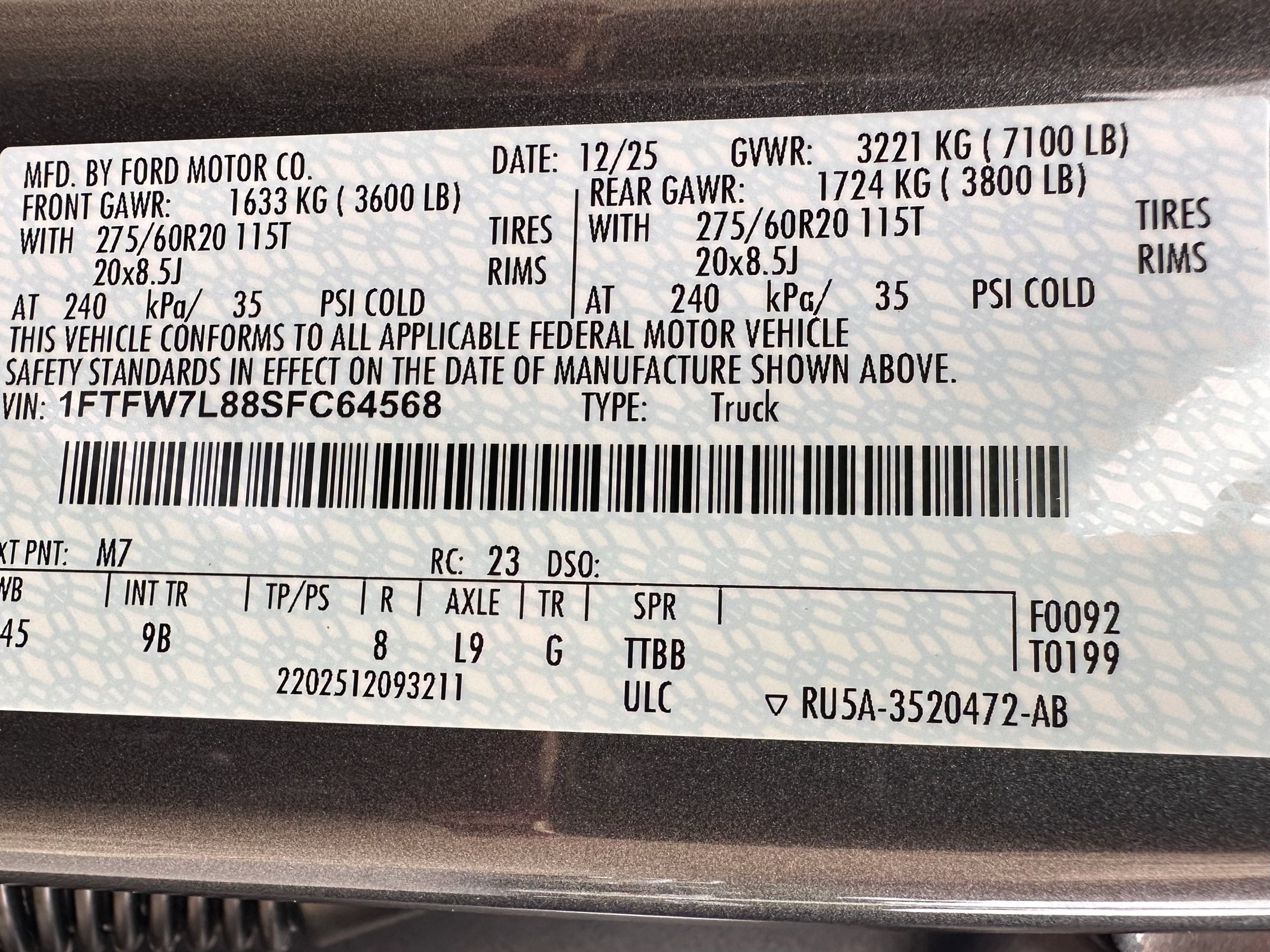 2025 Ford F-150 Platinum