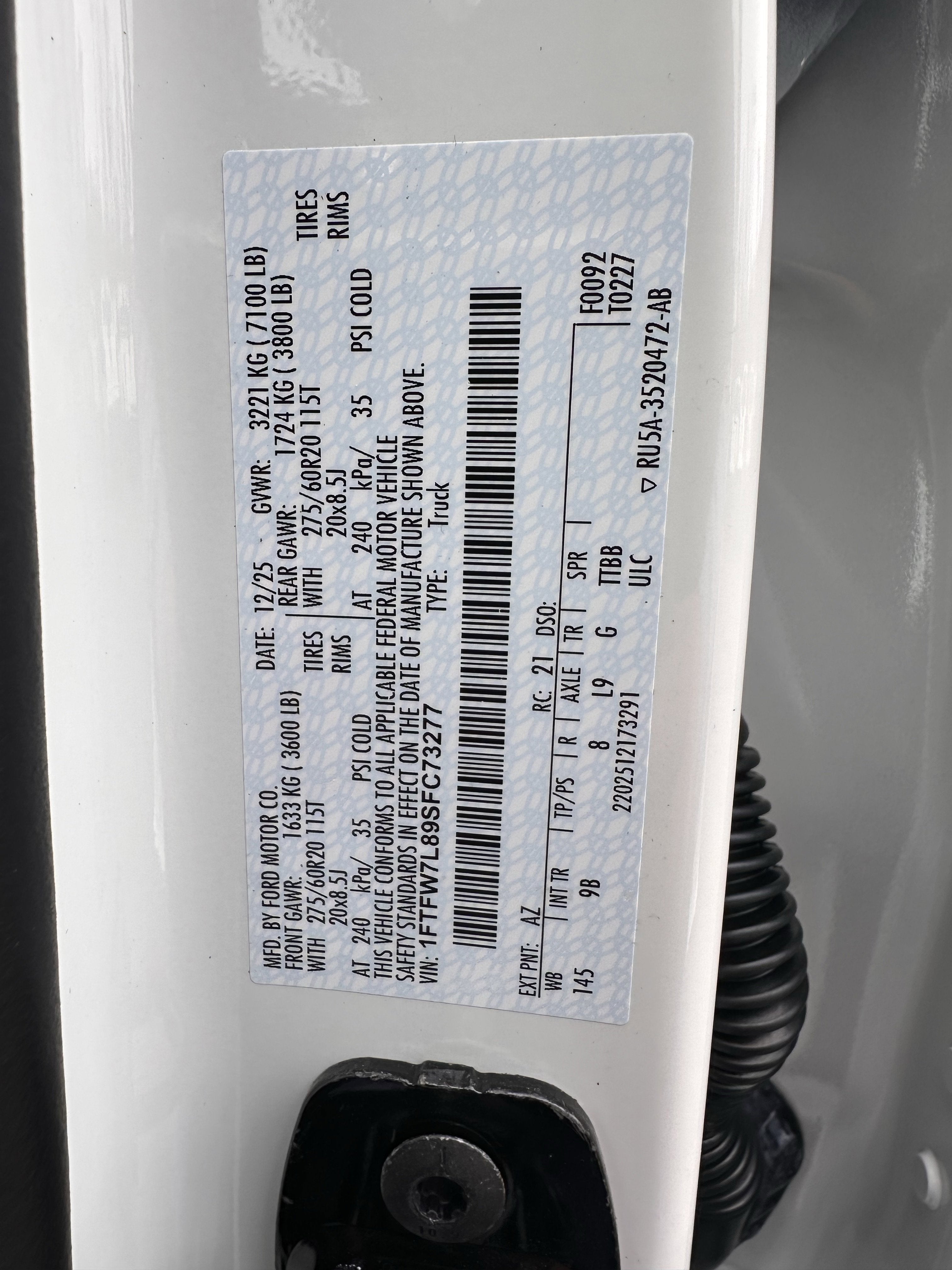 2025 Ford F-150 Platinum