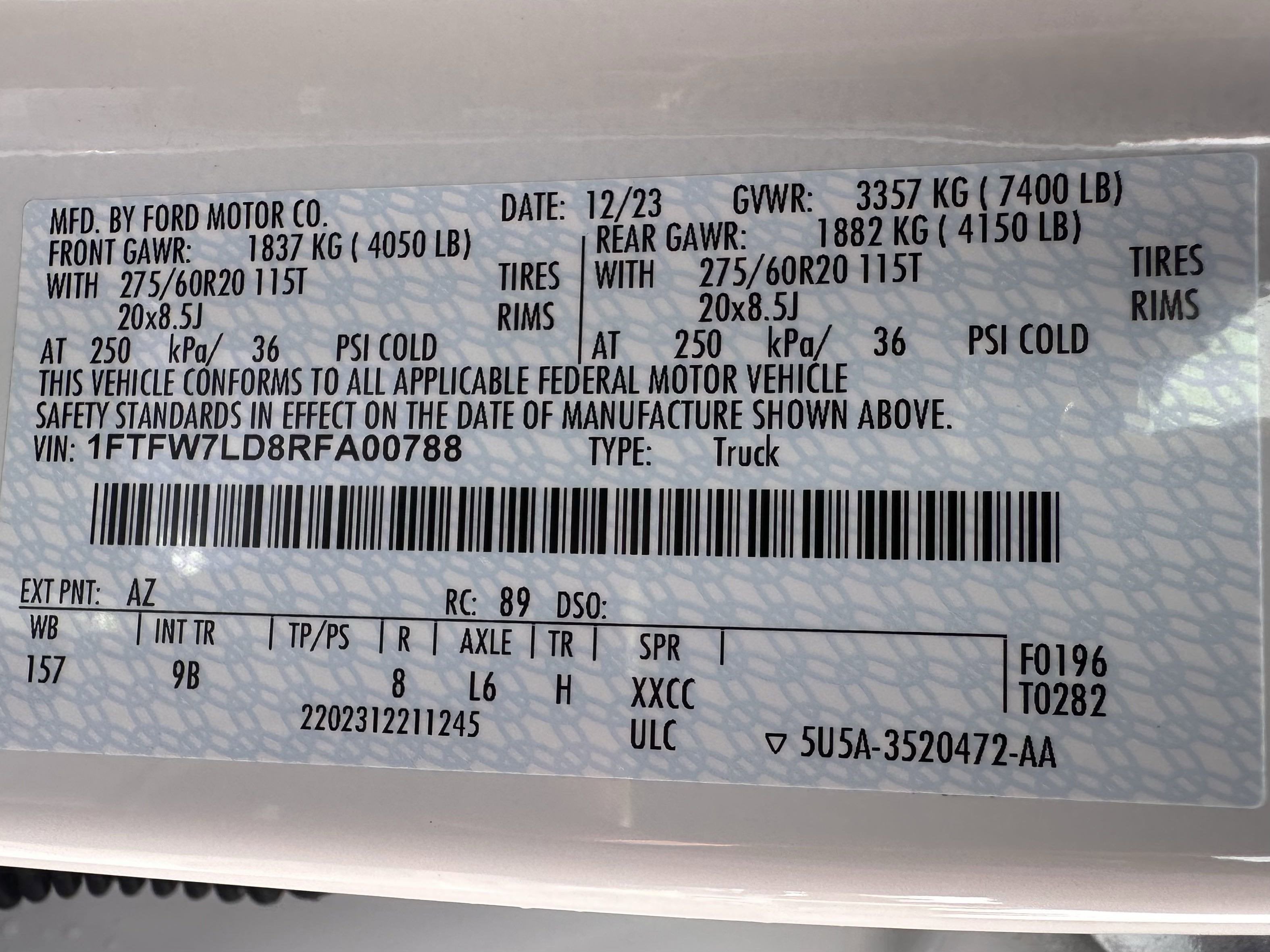 2024 Ford F-150 Platinum