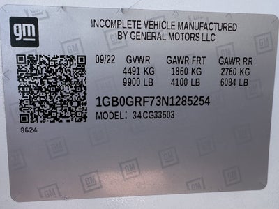 2022 Chevrolet Express 12ft Box Van Van 139"
