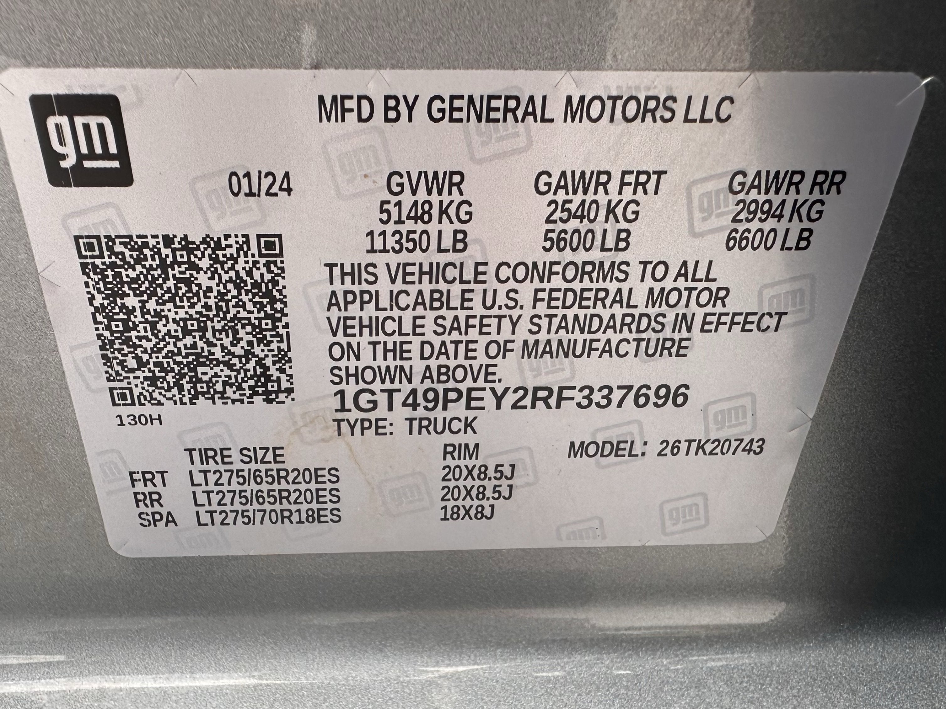 2024 GMC Sierra 2500HD AT4