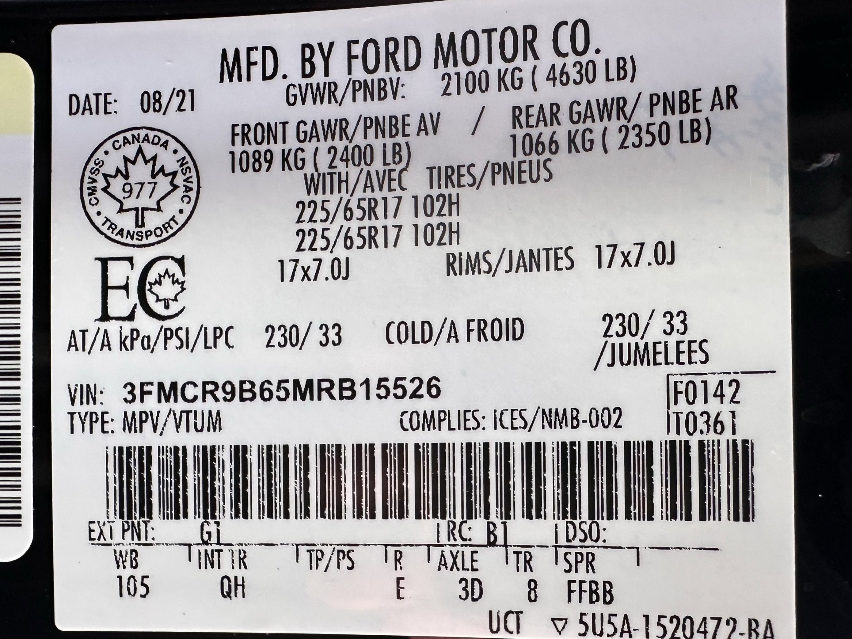 2021 Ford Bronco Sport Big Bend