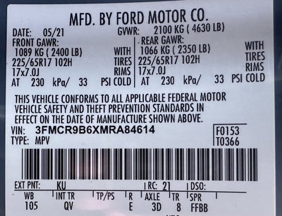 2021 Ford Bronco Sport Big Bend