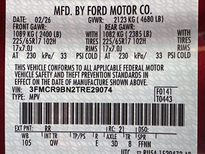 2026 Ford Bronco Sport Big Bend