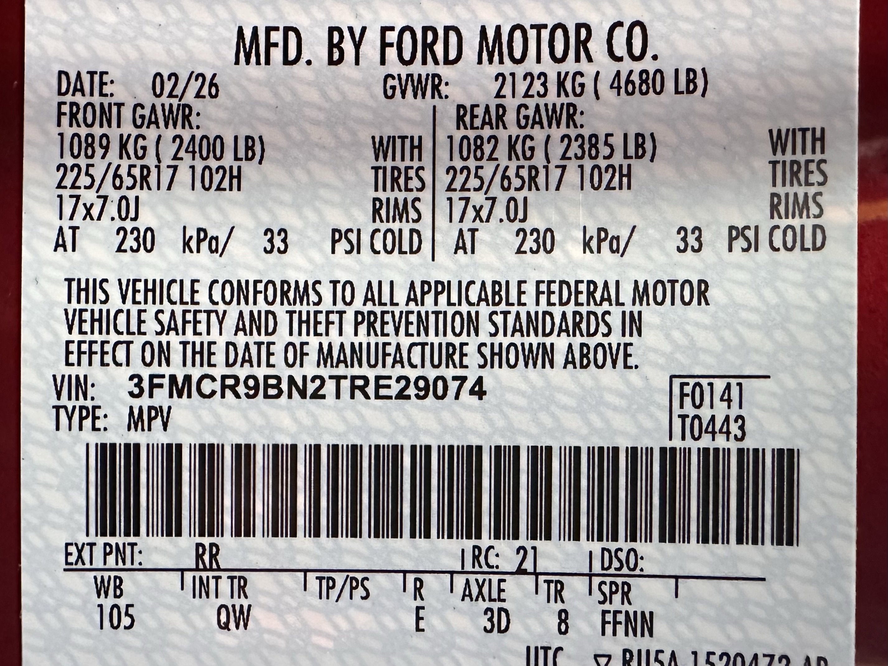 2026 Ford Bronco Sport Big Bend