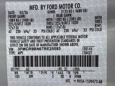 2026 Ford Bronco Sport Big Bend