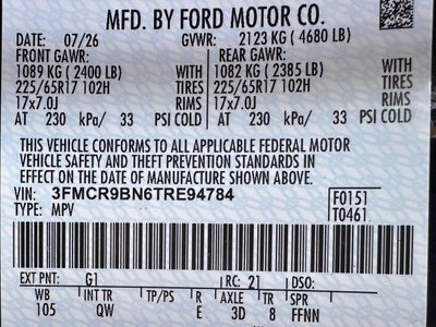 2026 Ford Bronco Sport Big Bend