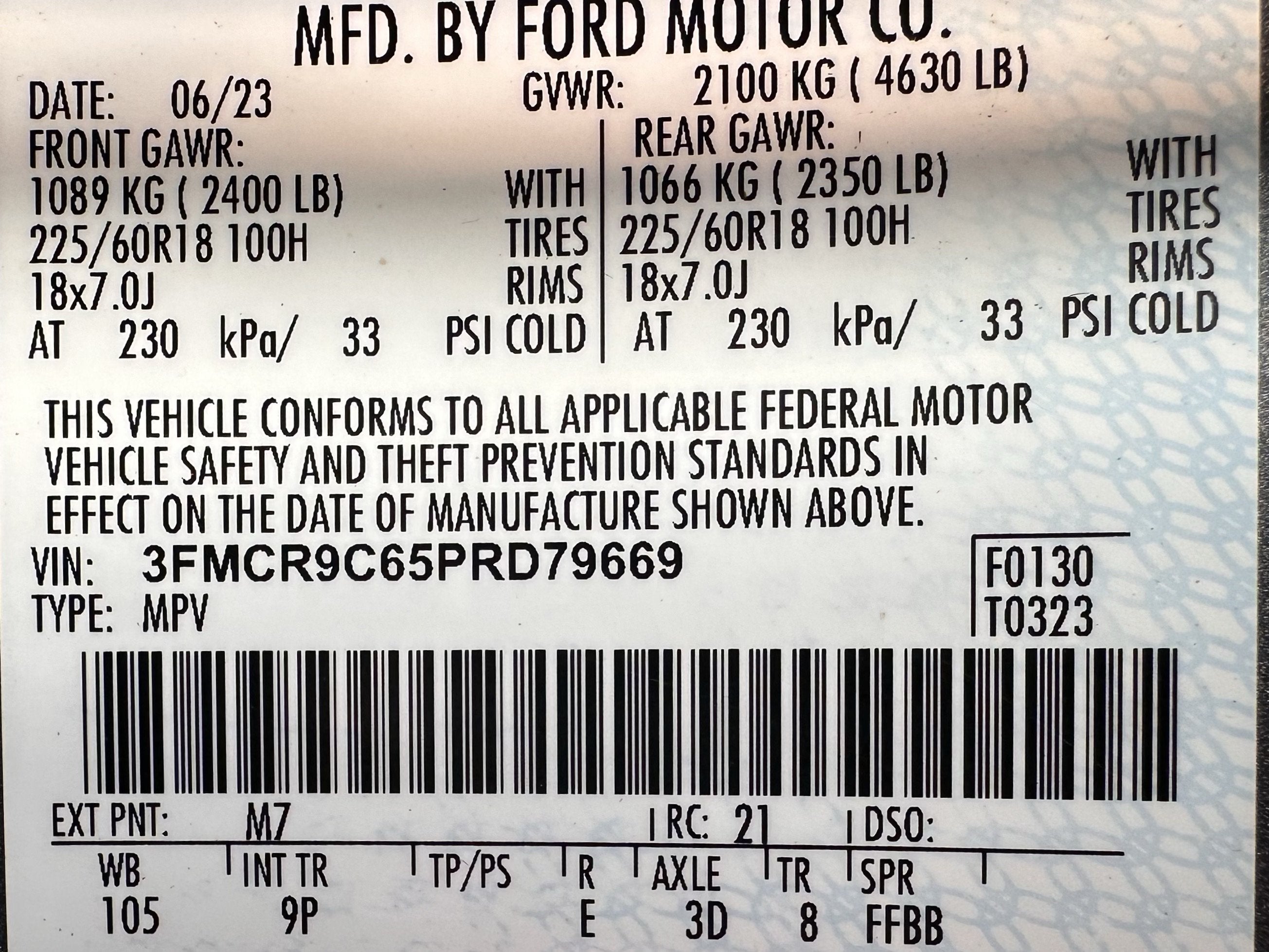 2023 Ford Bronco Sport Outer Banks